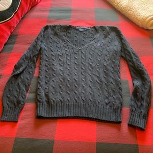 Ralph Lauren Sport Sweater, black, size medium, excellent condition
